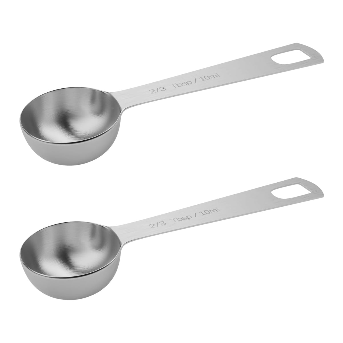 2PCS 1Tbsp(3tsp, 15ml) Measuring Spoon, Stainless Steel Teaspoon
