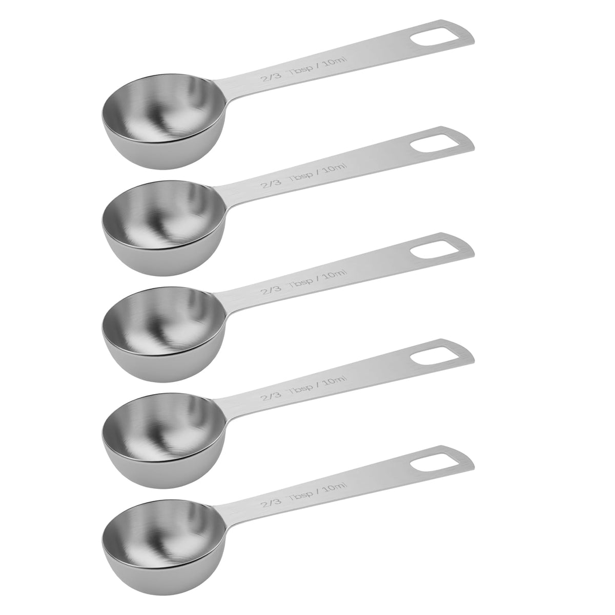 2PCS 1Tbsp(3tsp, 15ml) Measuring Spoon, Stainless Steel Teaspoon