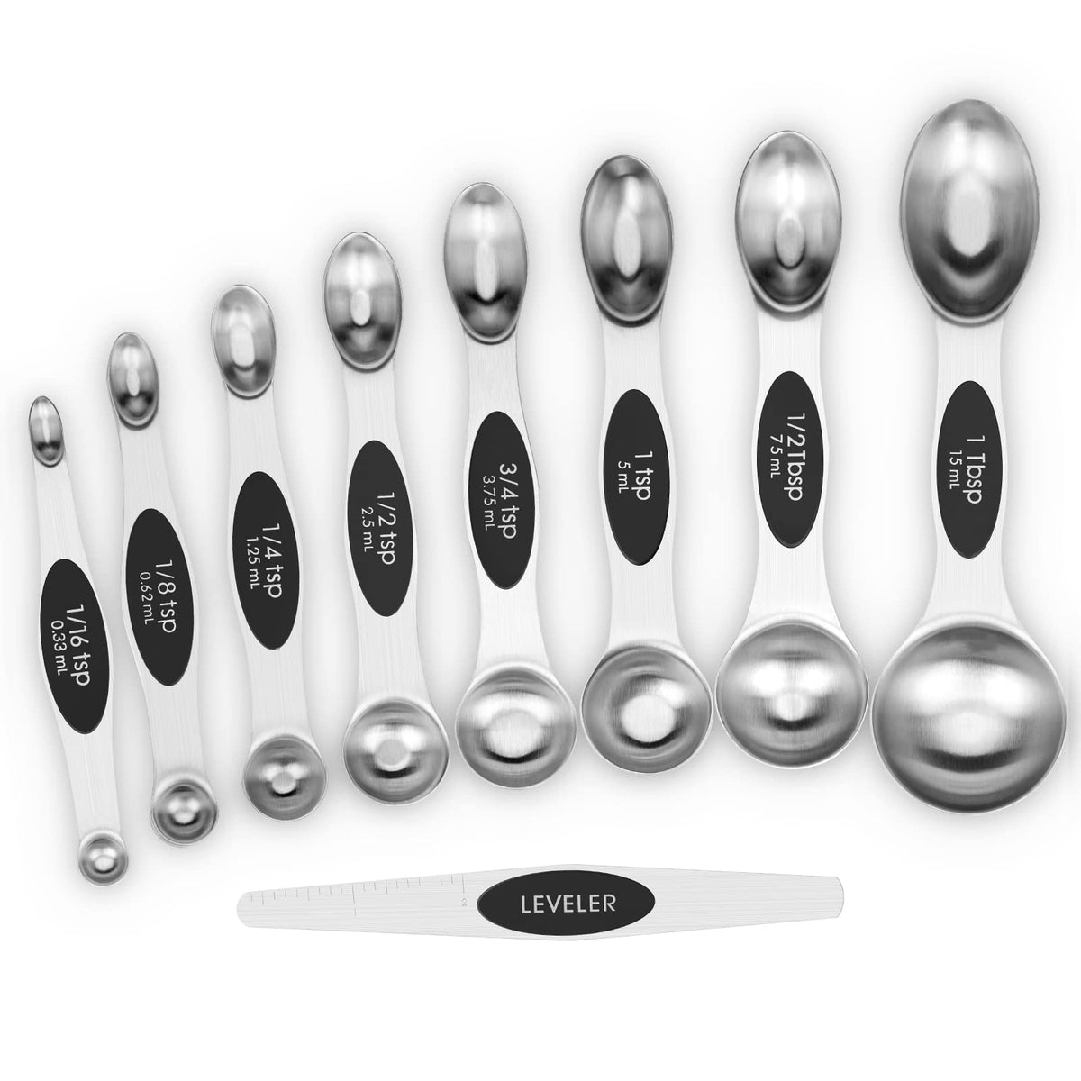 5pcs Measuring Spoon Set, Heavy Duty Stainless Steel