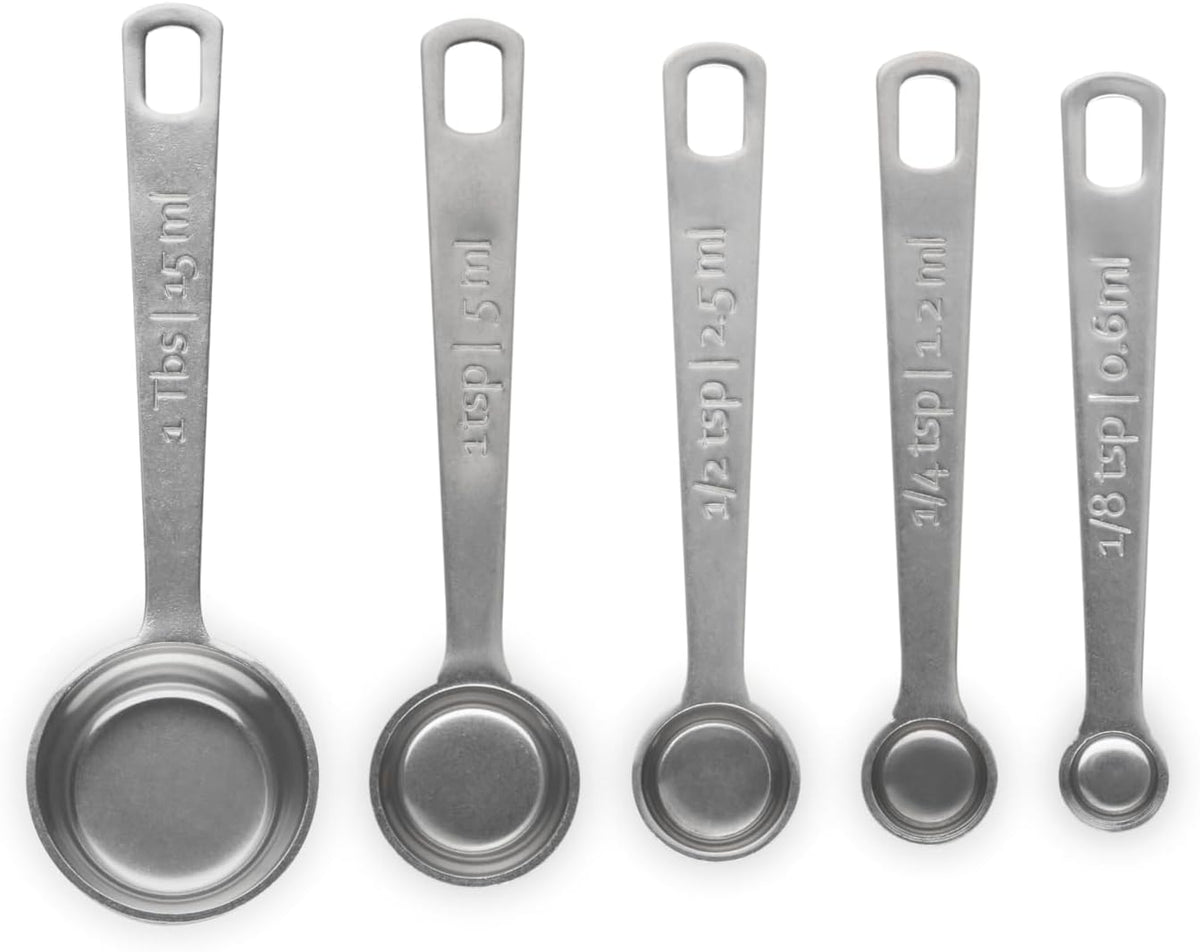 Le Creuset Stainless Steel Measuring Spoons, Set of 5
