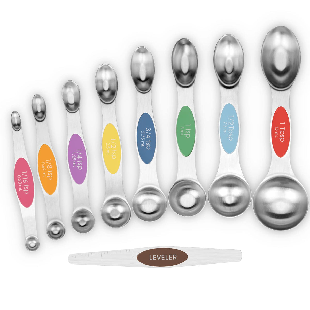 5pcs Measuring Spoon Set, Heavy Duty Stainless Steel