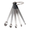 1Pack Small Measuring Spoon Set with Multi-Color Silicone Grip