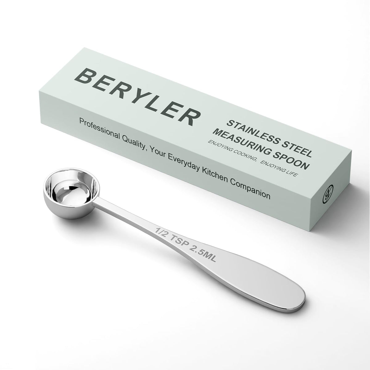 2PCS 1TBSP(15ML) Measuring Spoon, 18/8(304) Stainless Steel Tablespoon