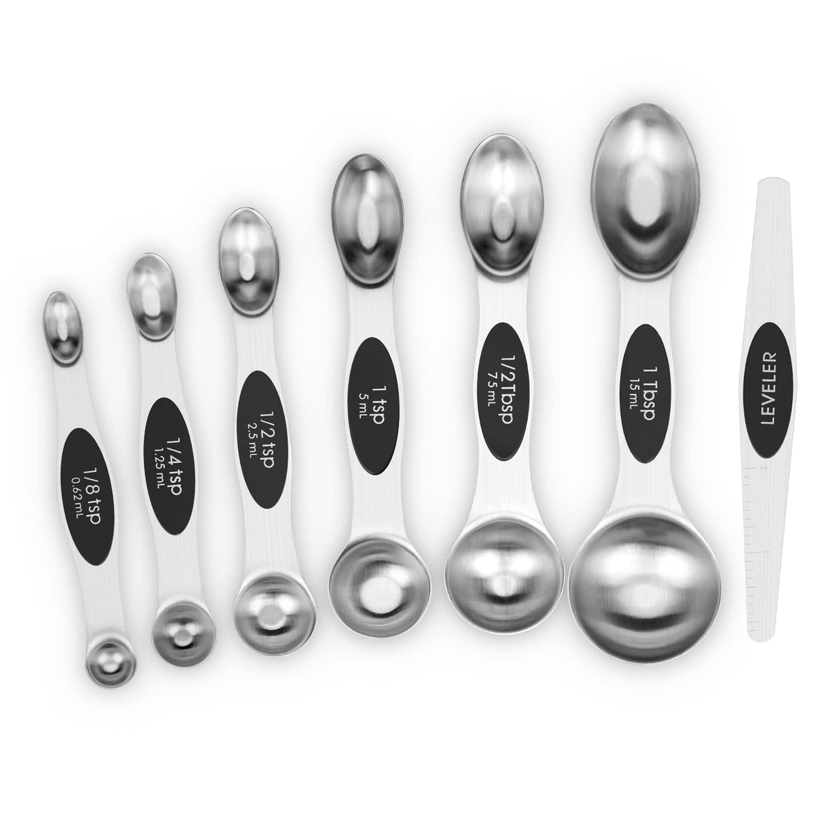 5pcs Measuring Spoon Set, Heavy Duty Stainless Steel