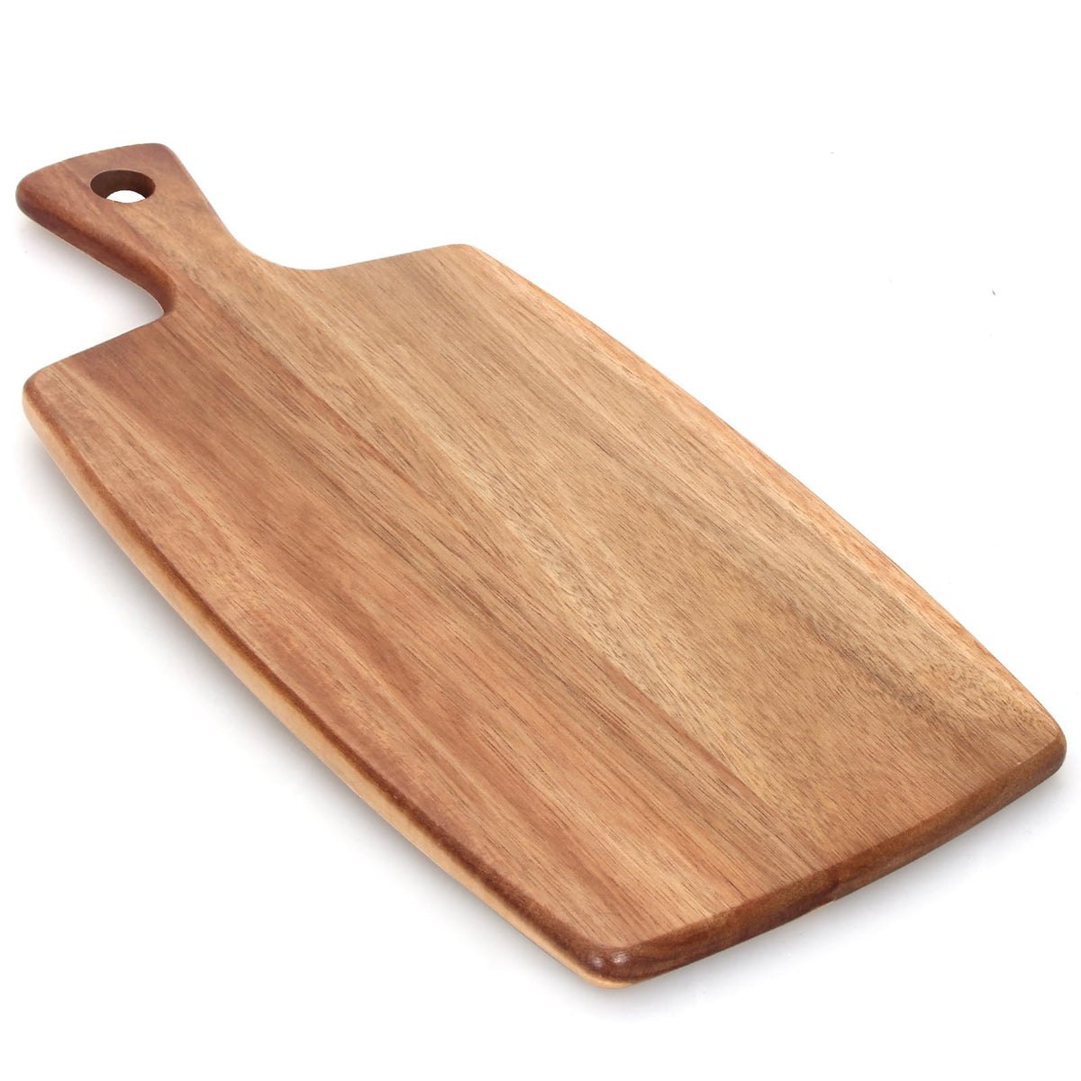 Acacia Wood Cutting Board for Kitchen with Handle Small Charcuterie Boards