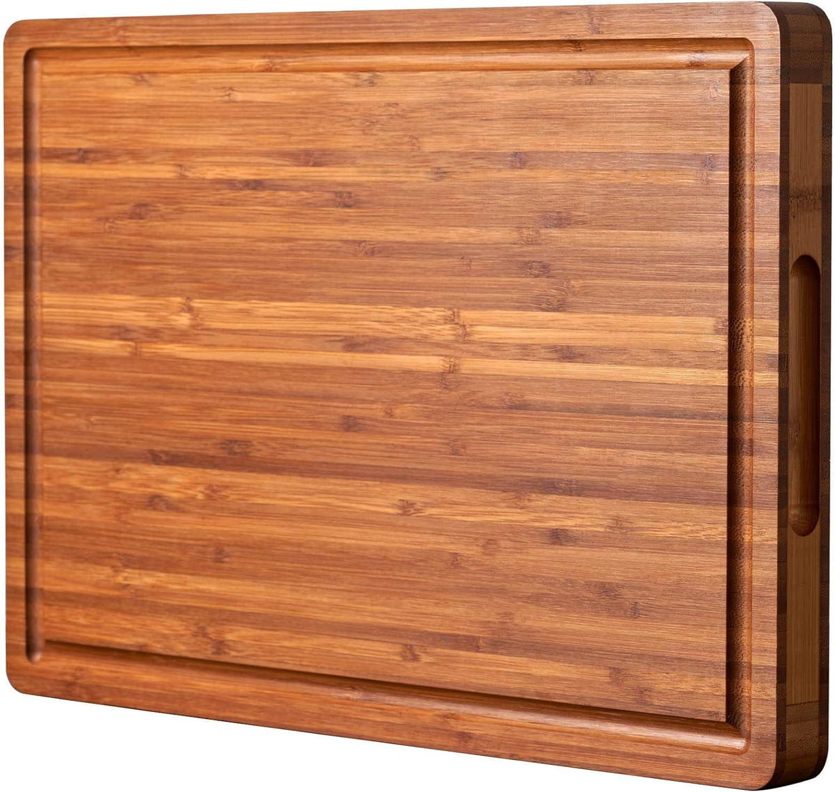 Allsum Extra Thick Wood Cutting Board for Kitchen, Reversible and Durable
